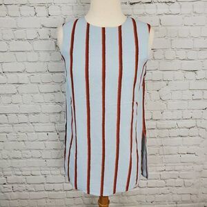 ENGLISH FACTORY Sleeveless Top XS with Rear Button - New with Tags (NWT)